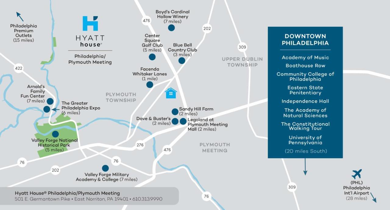 Hyatt House Philadelphia/Plymouth Meeting Hotel East Norriton Kültér fotó